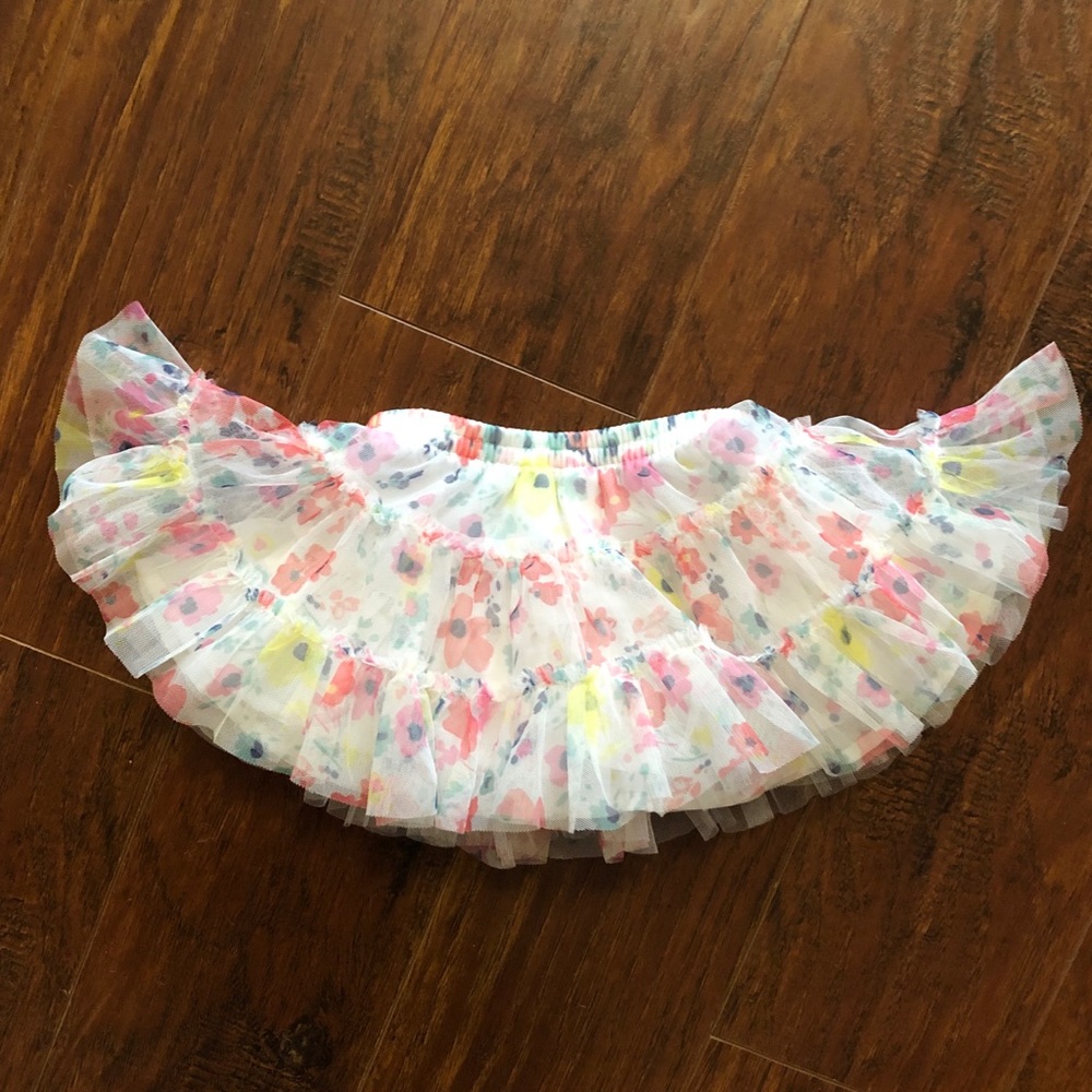 3 for $12 Floral Baby Girl Tutu Tulle Skirt 12 Mth